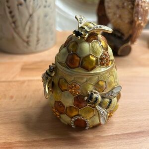 🐝Jay Strongwater Honey Bee Trinket Box 🐝